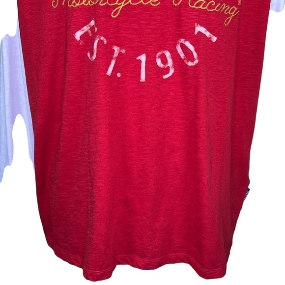 INDIAN Motorcycle Quality Clothing Long Sleeve Motocross Tee w/Stitched Logo 2XL - Picture 3 of 16